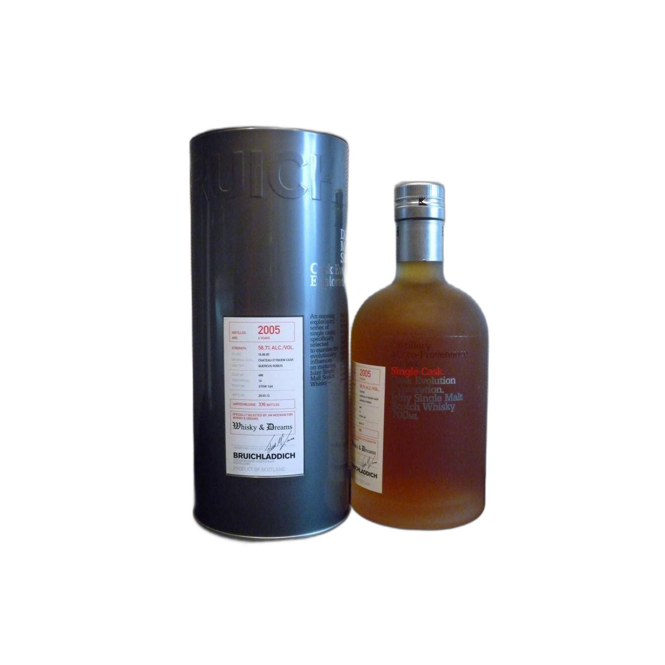 Bruichladdich 2005 6 Years Single Malt Whisky 3