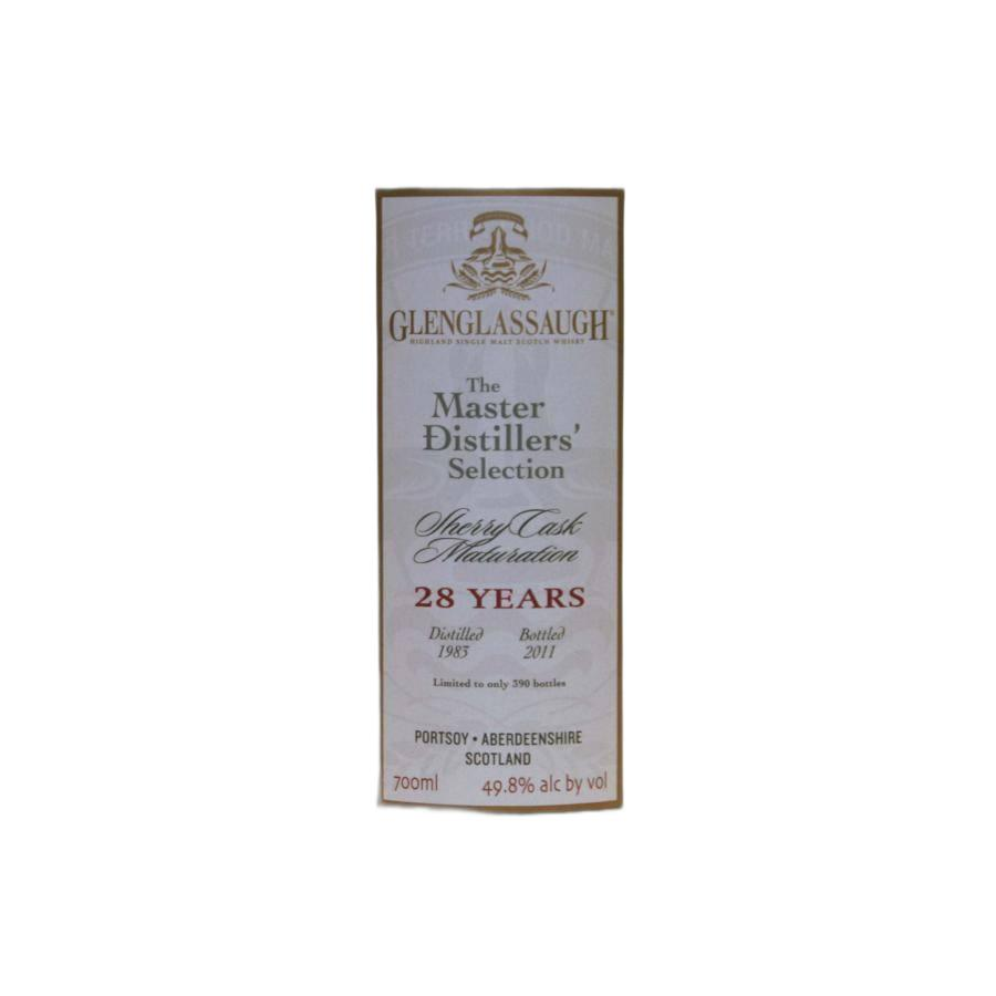 Glenglassaugh 1983 28 Years Single Malt Whisky 2