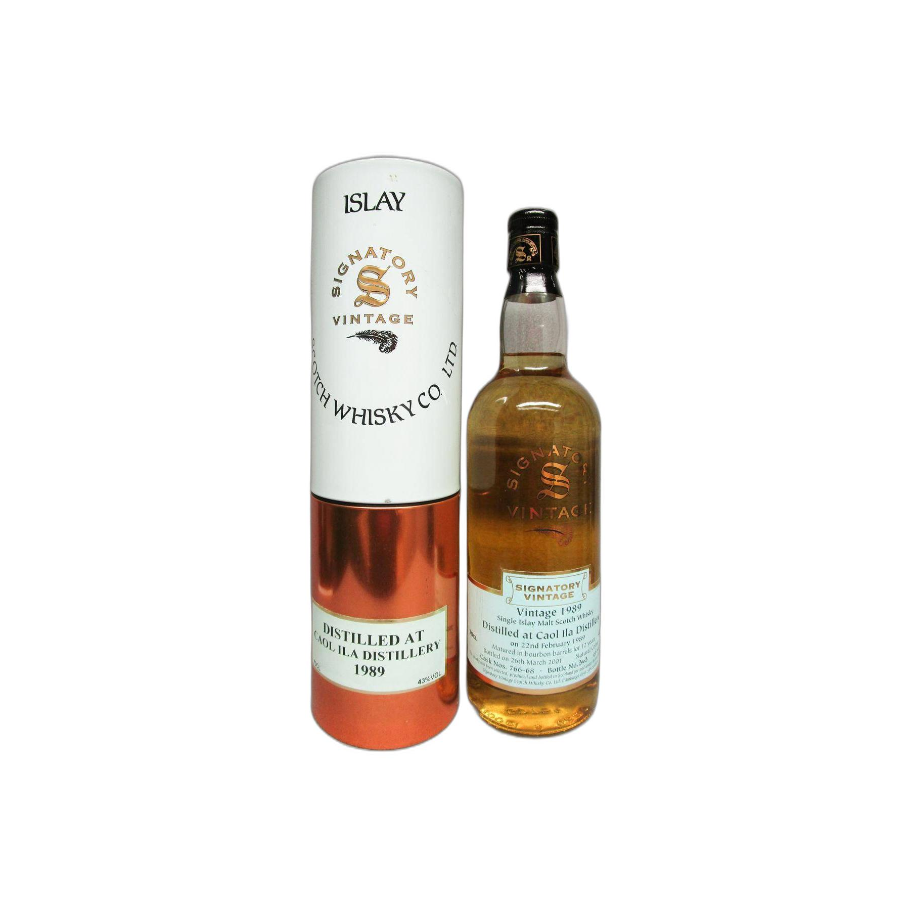Caol Ila Vintage Collection 1989 12 Years Single Malt Whisky 2