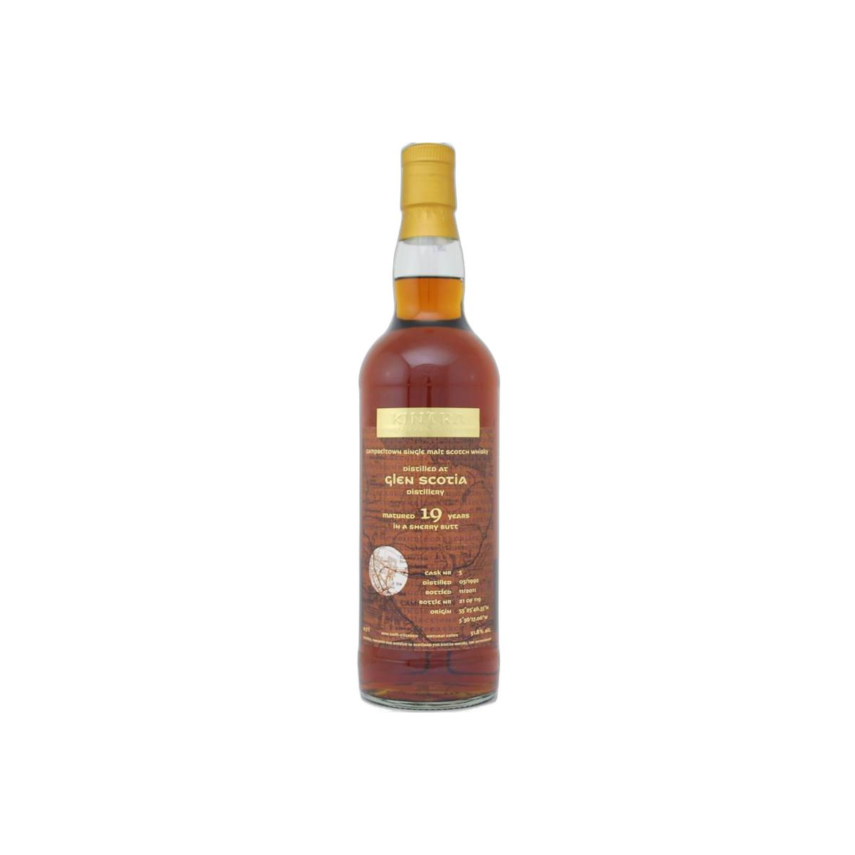 Glen Scotia 1992 19 Years Single Malt Whisky