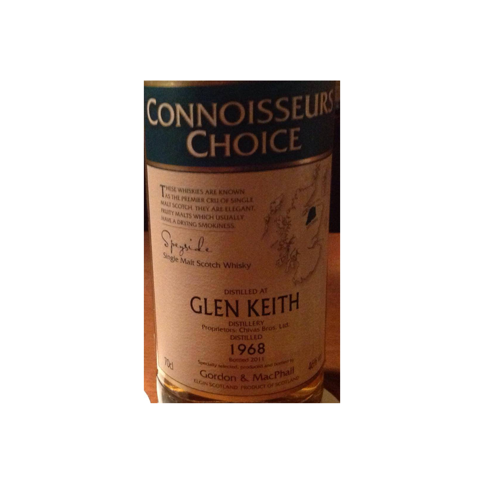 Glen Keith Connoisseurs Choice 1968 42 Years Single Malt Whisky 2