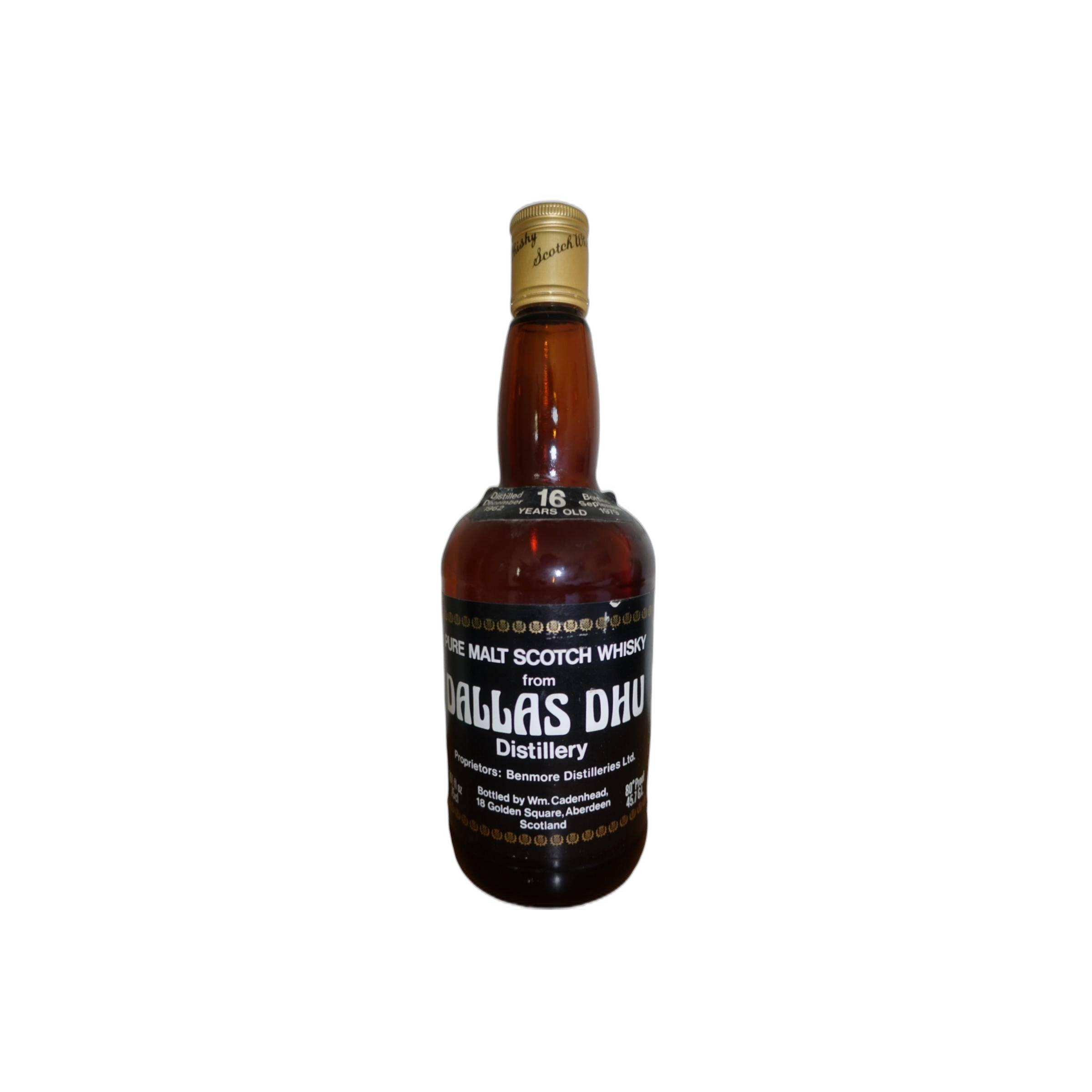 Dallas Dhu 1962 16 Years Single Malt Whisky