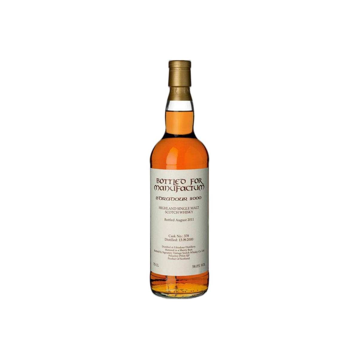 Edradour 2000 10 Years Single Malt Whisky