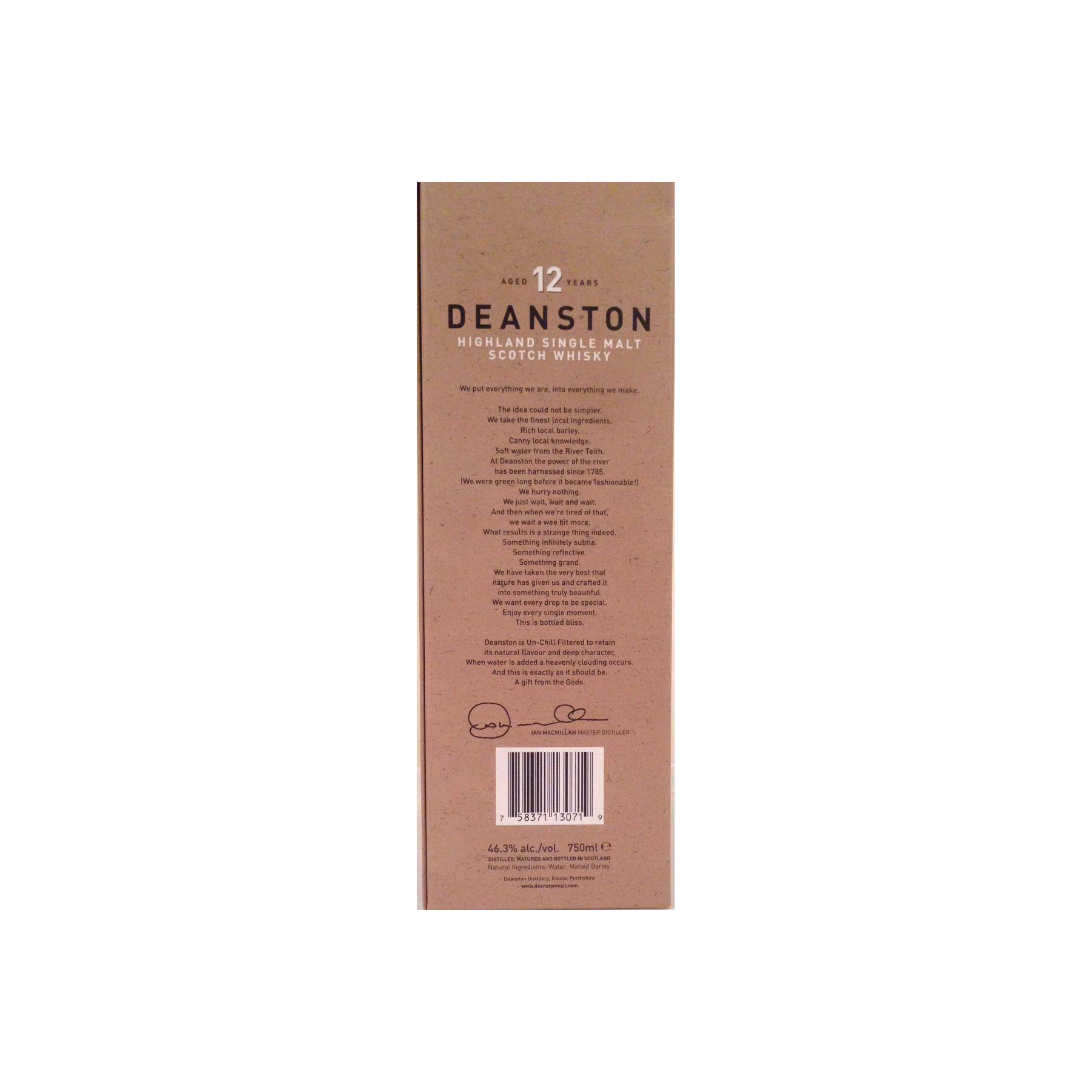 Deanston 12 Years Single Malt Whisky 3
