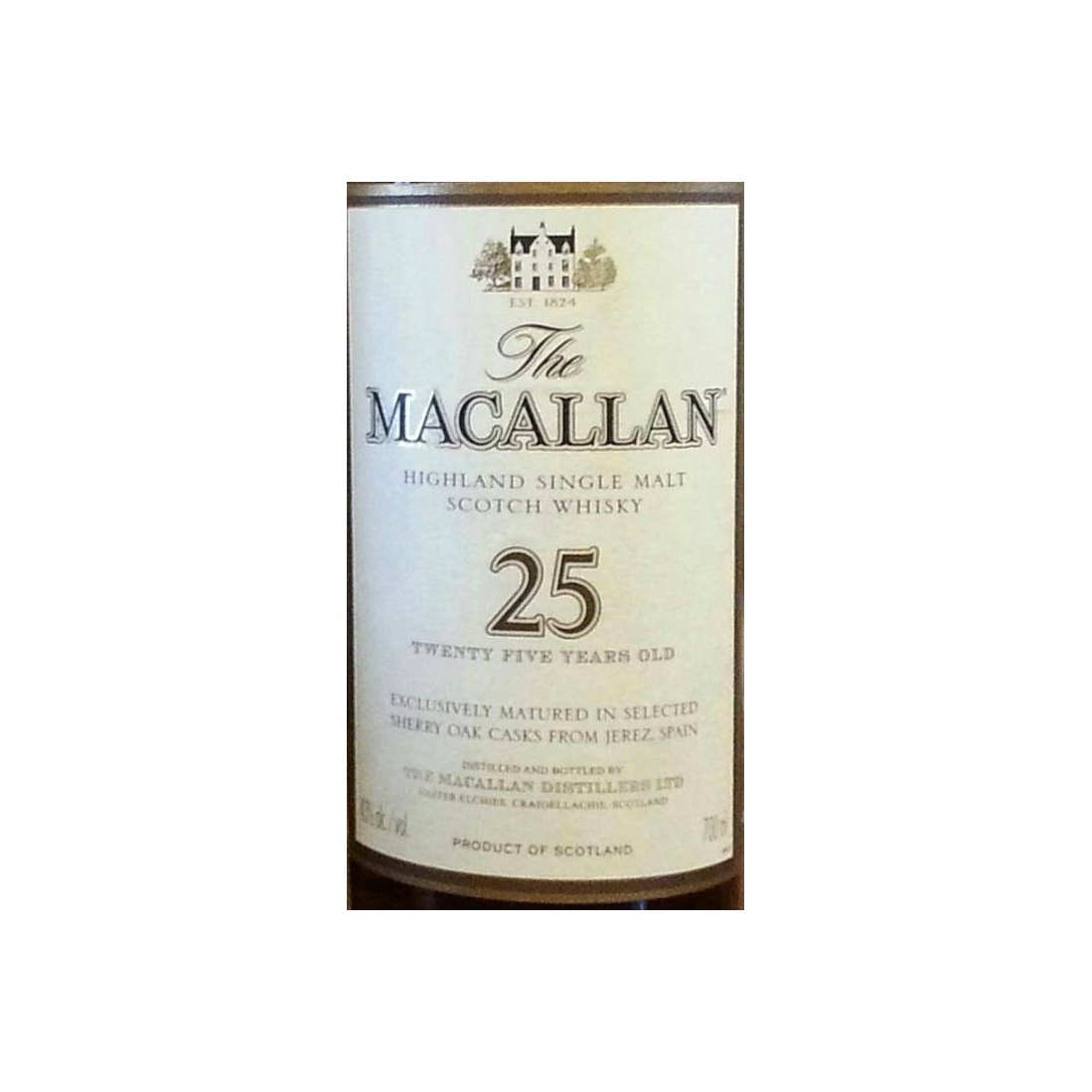 The Macallan 25 Years Single Malt Whisky 3