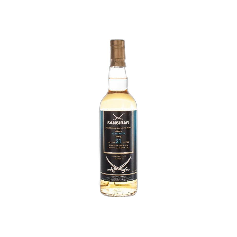 Glen Keith 1991 21 Years Single Malt Whisky
