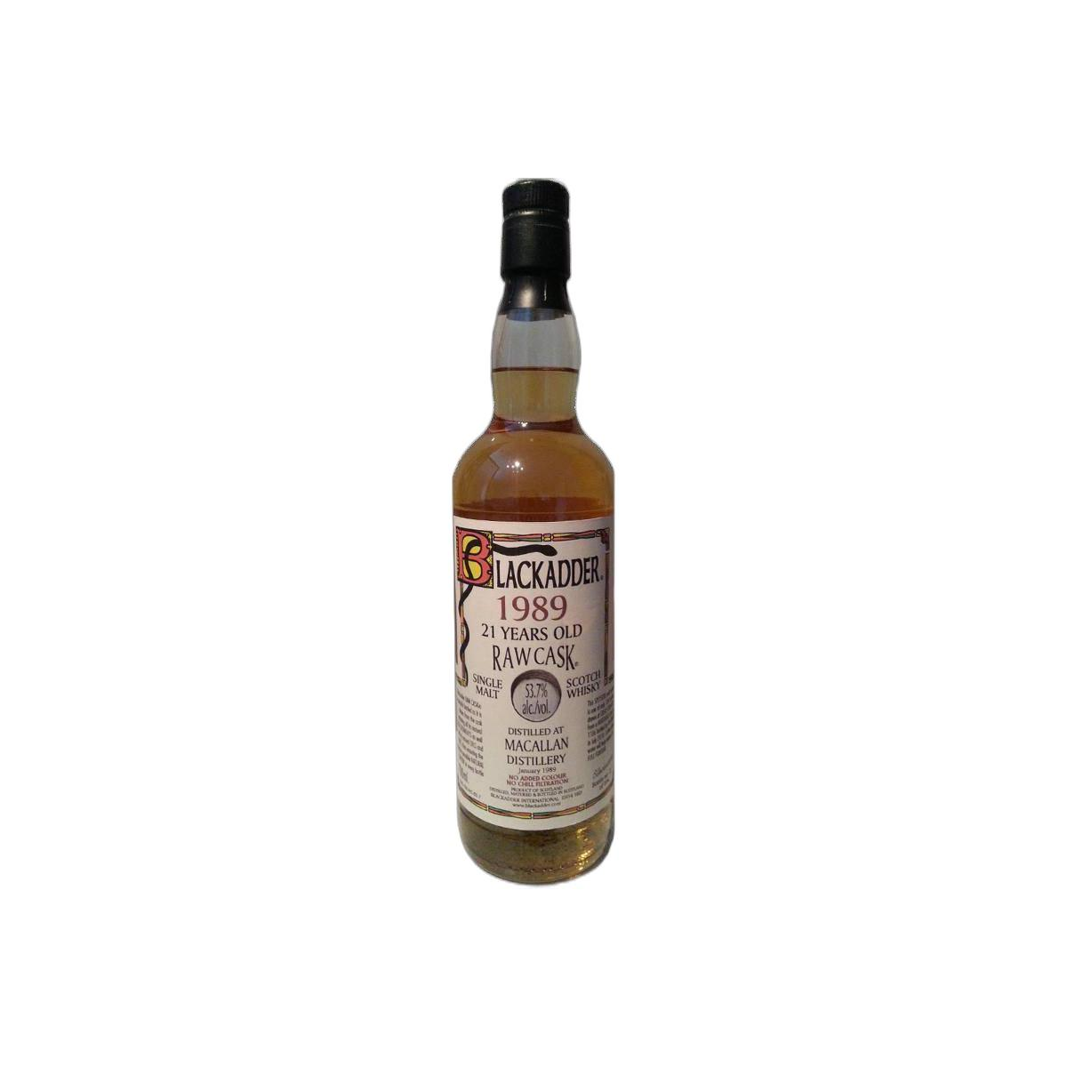 The Macallan Raw Cask 1989 21 Years Single Malt Whisky 2