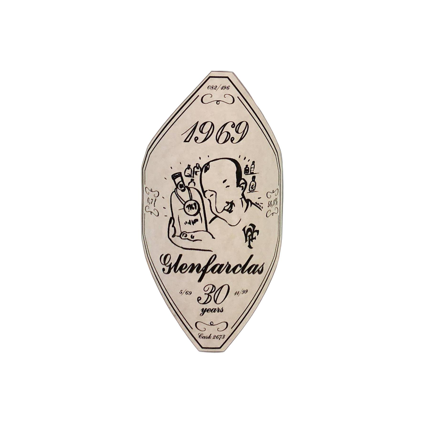 Glenfarclas 1969 30 Years Single Malt Whisky 2