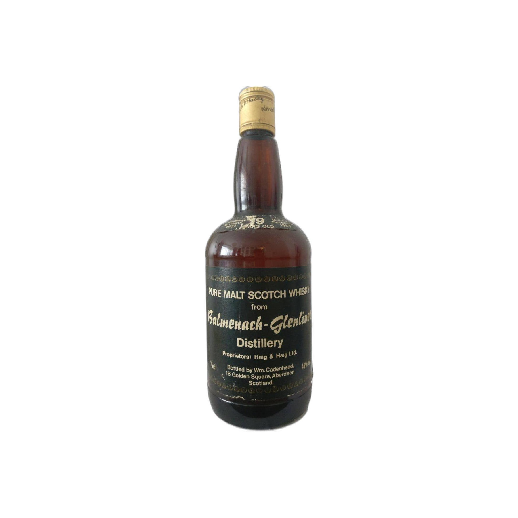 Balmenach 1961 19 Years Single Malt Whisky