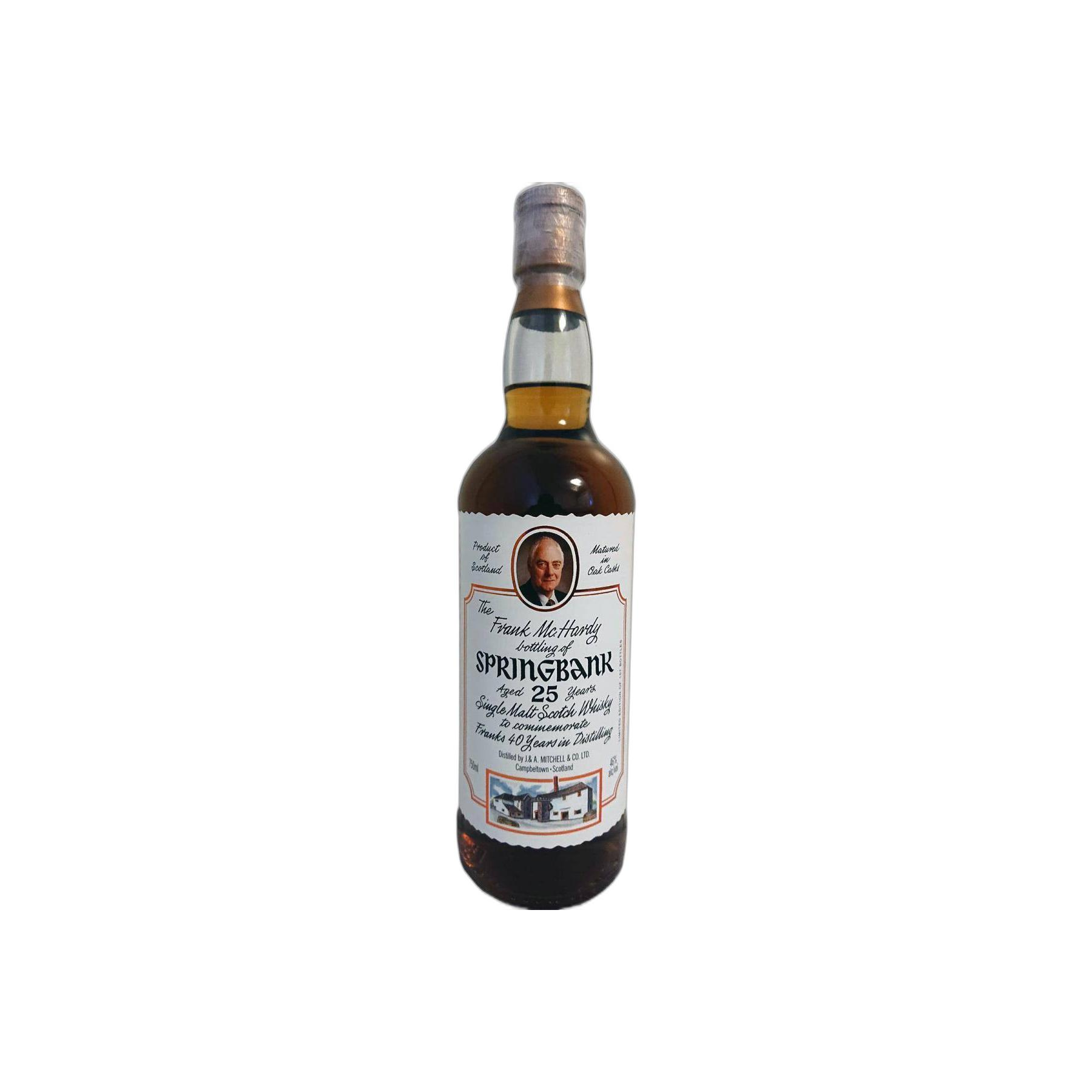 Springbank 25 Years Single Malt Whisky