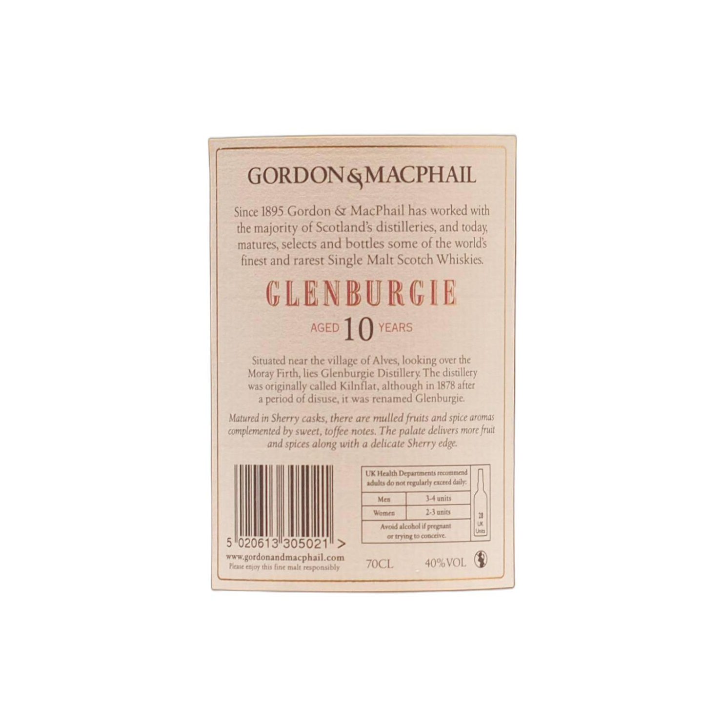 Glenburgie Licensed Bottling 10 Years Single Malt Whisky 2