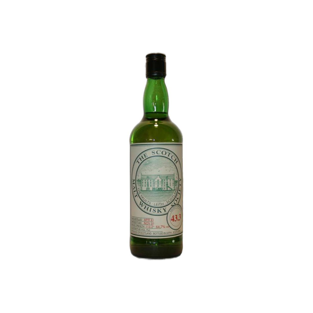 The Scotch Malt Whisky Society 1981 10 Years Single Malt Whisky