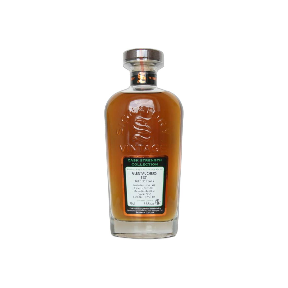 Glentauchers Cask Strength Collection 1981 30 Years Single Malt Whisky