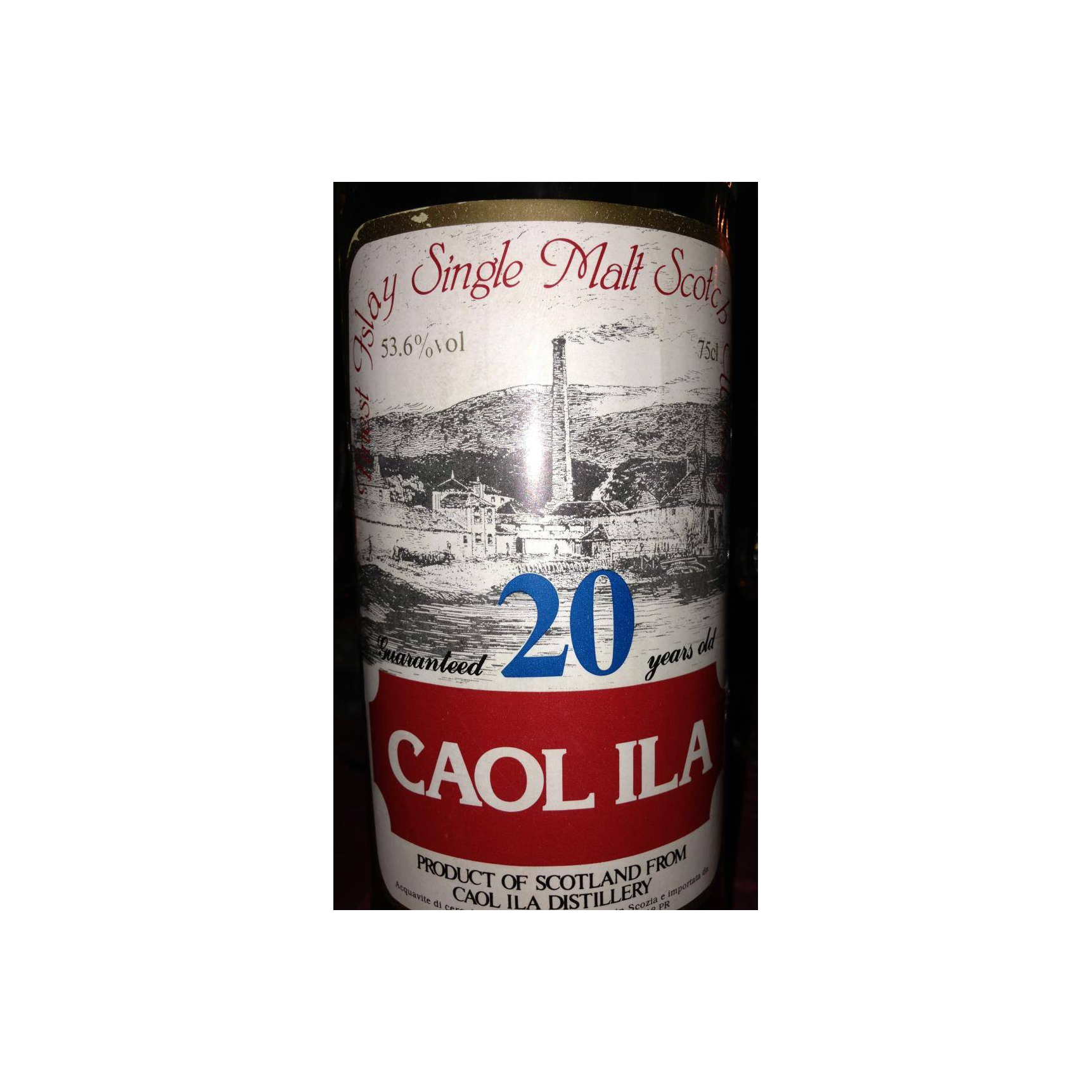 Caol Ila 20 Years Single Malt Whisky