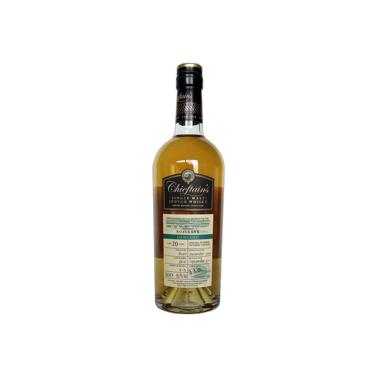 Rosebank 1990 20 Years Single Malt Whisky