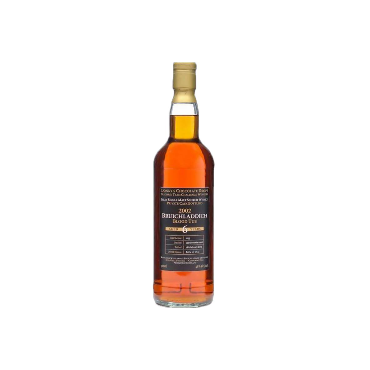Bruichladdich 2002 6 Years Single Malt Whisky
