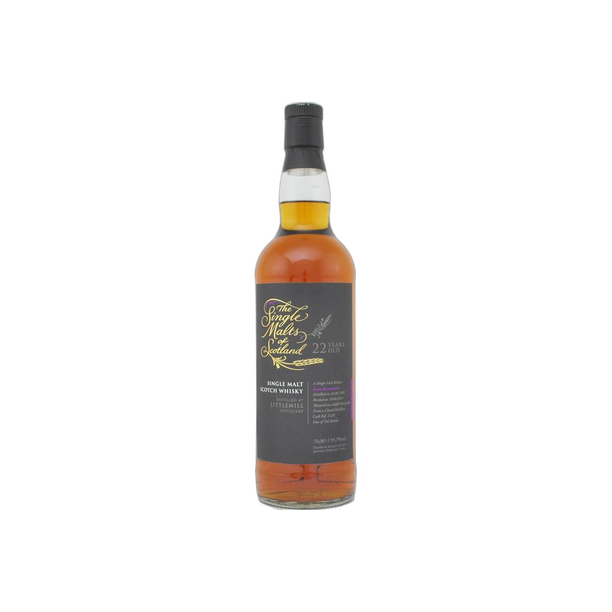Littlemill The Single Malts of Scotland 1989 22 Years Single Malt Whisky