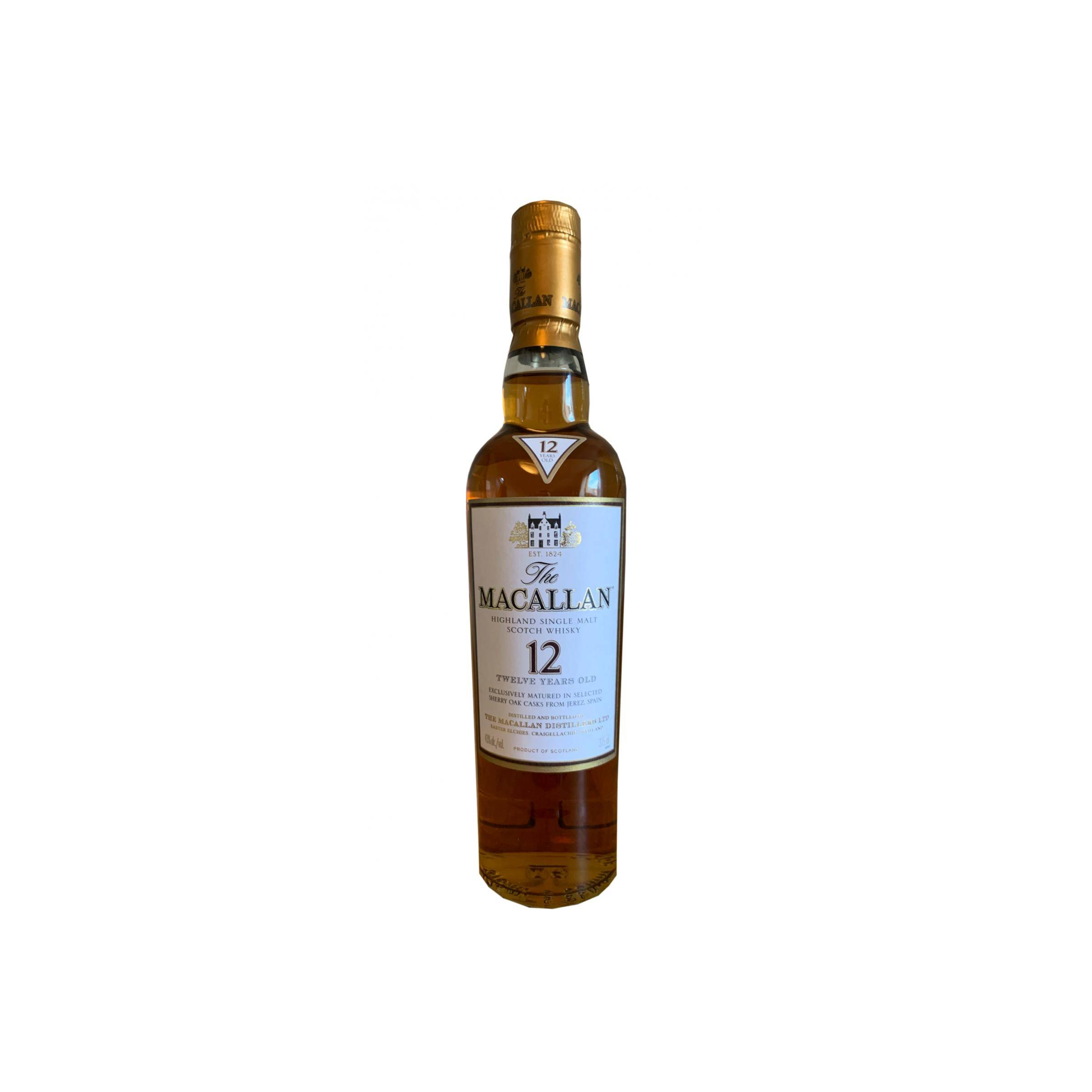 The Macallan 12 Years Single Malt Whisky 2