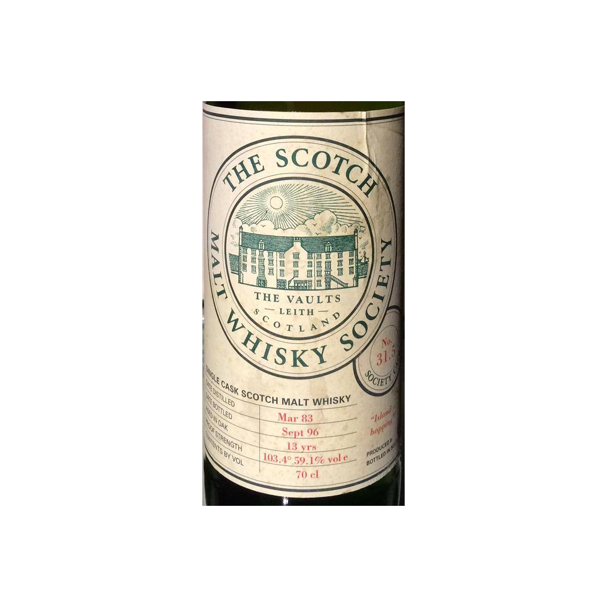 The Scotch Malt Whisky Society 1983 13 Years Single Malt Whisky