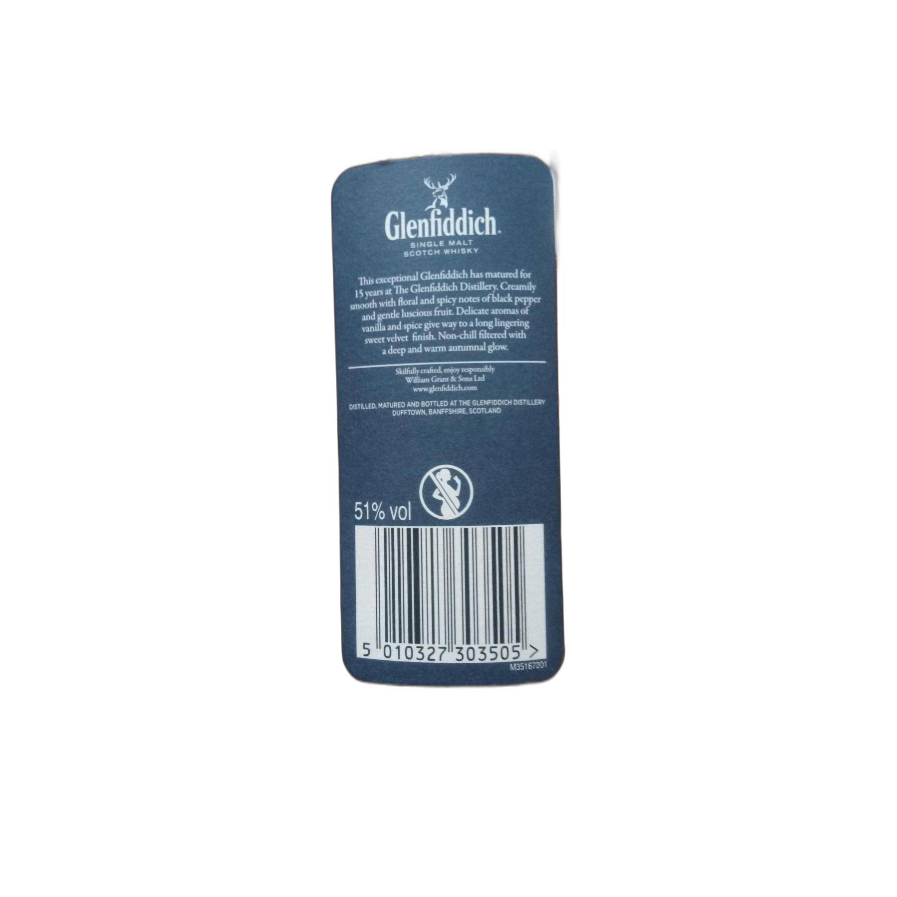 Glenfiddich 15 Years Single Malt Whisky 2