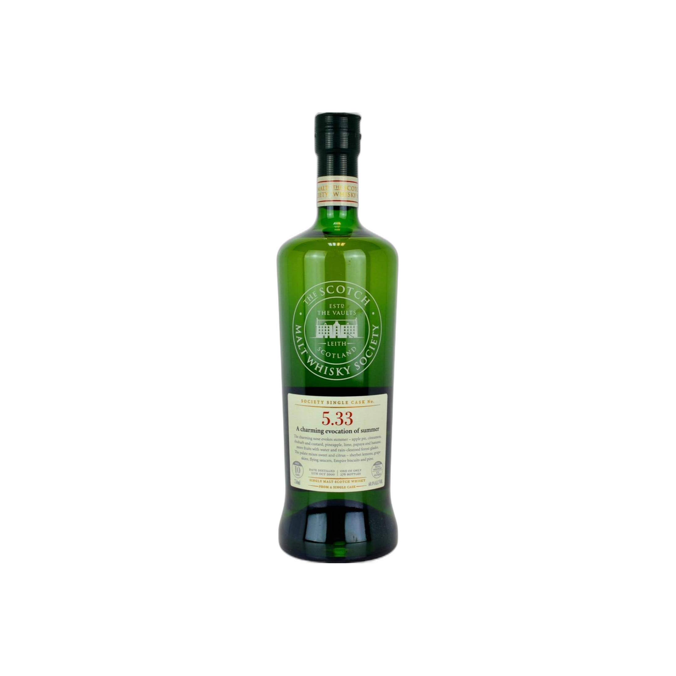 The Scotch Malt Whisky Society 2000 10 Years Single Malt Whisky