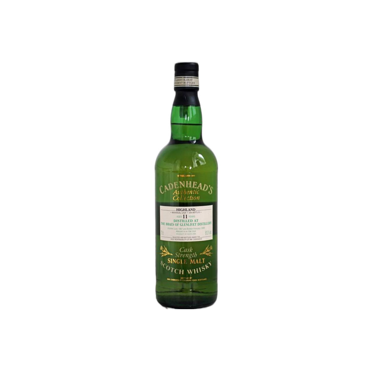Cadenhead Authentic Collection 1987 11 Years Single Malt Whisky