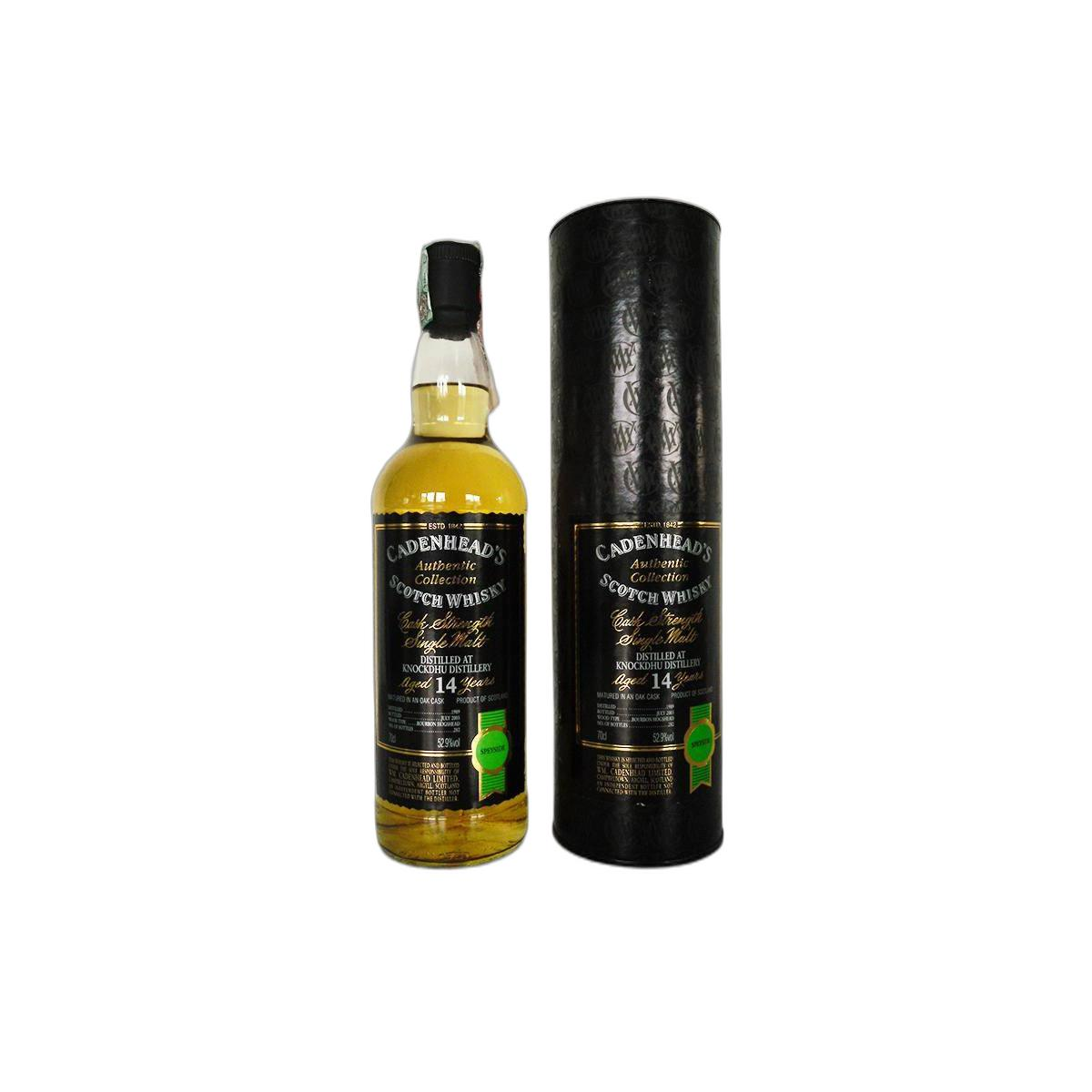 The Knockdhu Authentic Collection 1989 14 Years Single Malt Whisky 2