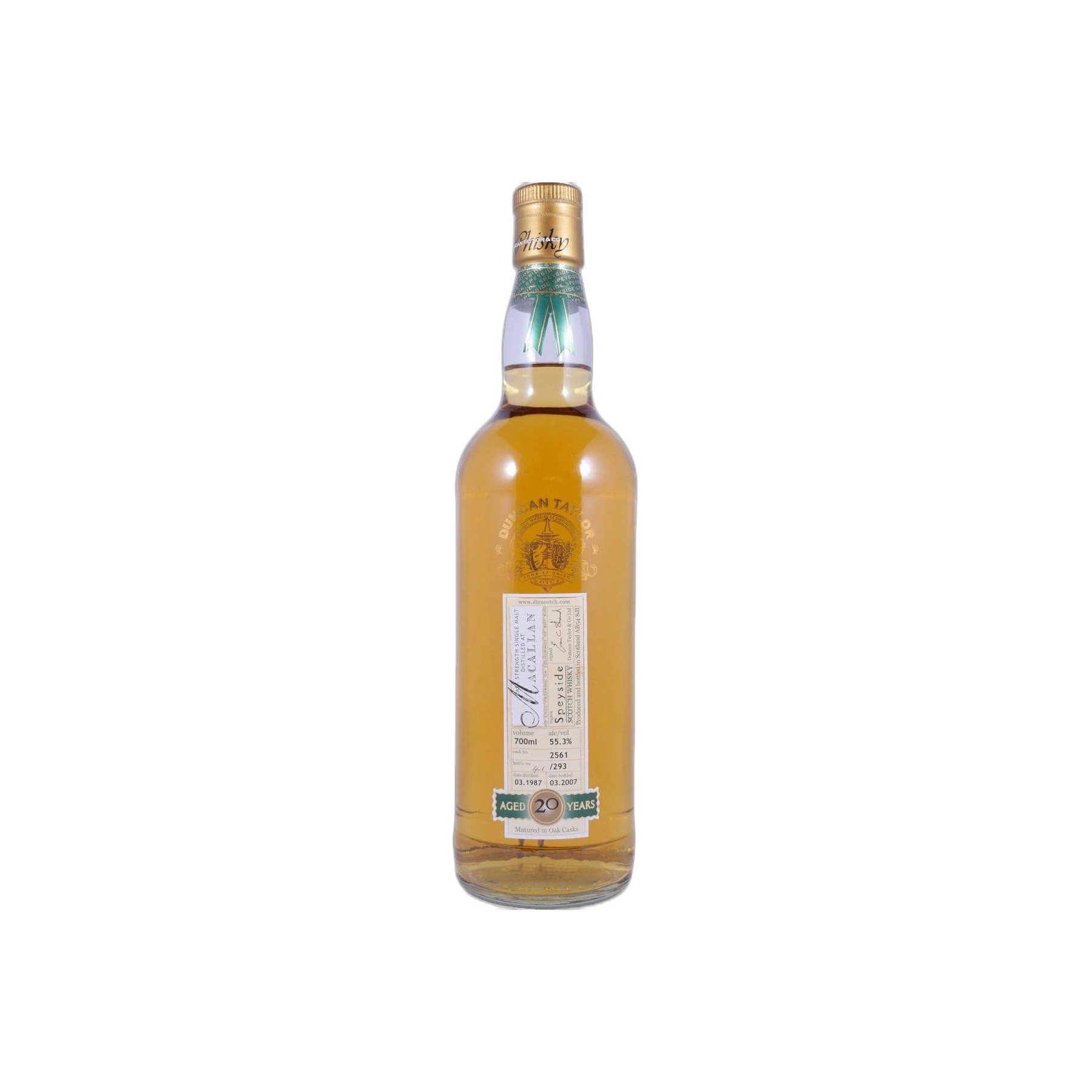 The Macallan Rare Auld 1987 20 Years Single Malt Whisky