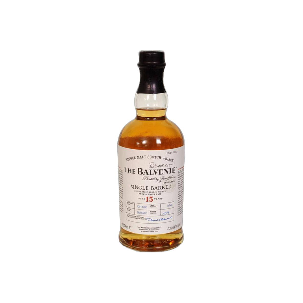 The Balvenie Single Cask 1993 15 Years Single Malt Whisky