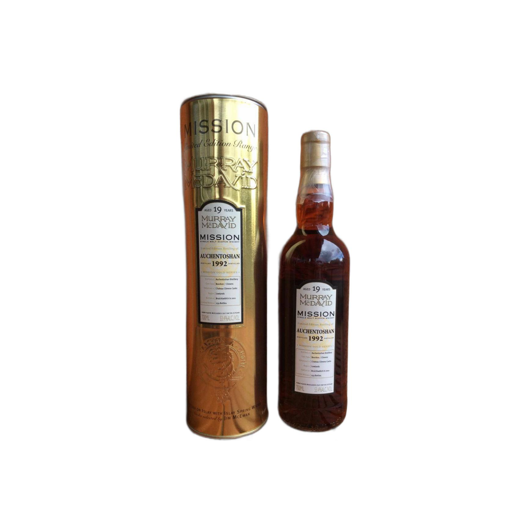 Auchentoshan 1992 19 Years Single Malt Whisky 3