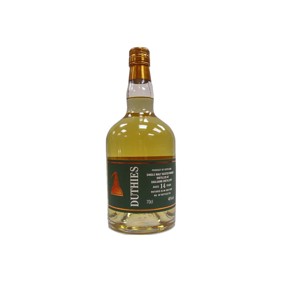 Dailuaine 14 Years Single Malt Whisky