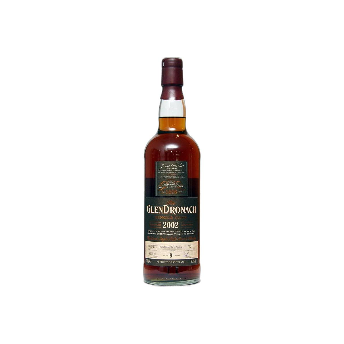 GlenDronach Single Cask 2002 9 Years Single Malt Whisky