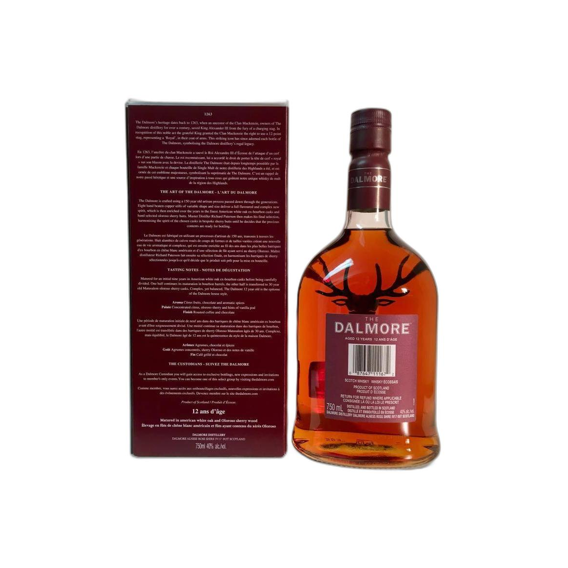 The Dalmore 12 Years Single Malt Whisky 3