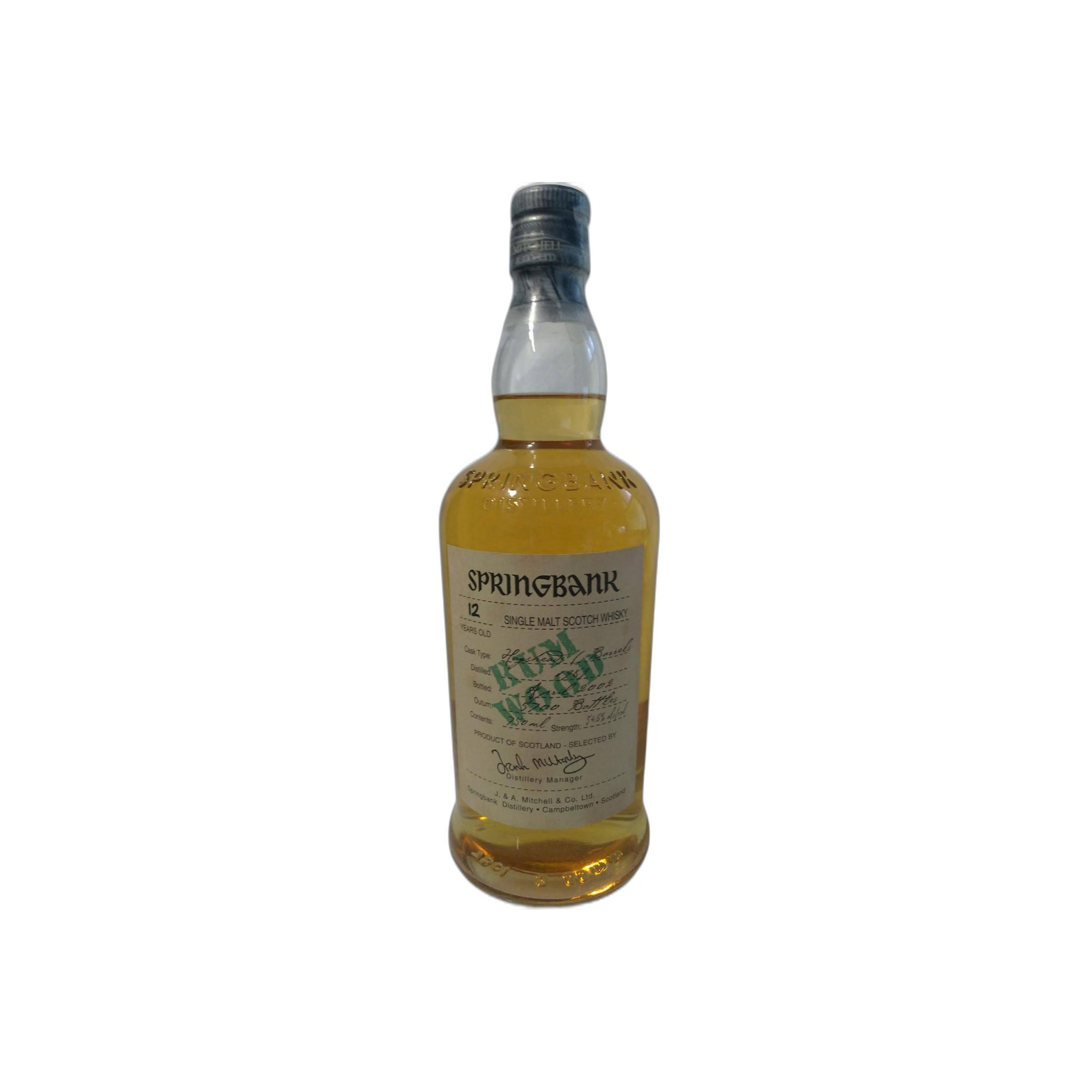 Springbank 1989 12 Years Single Malt Whisky