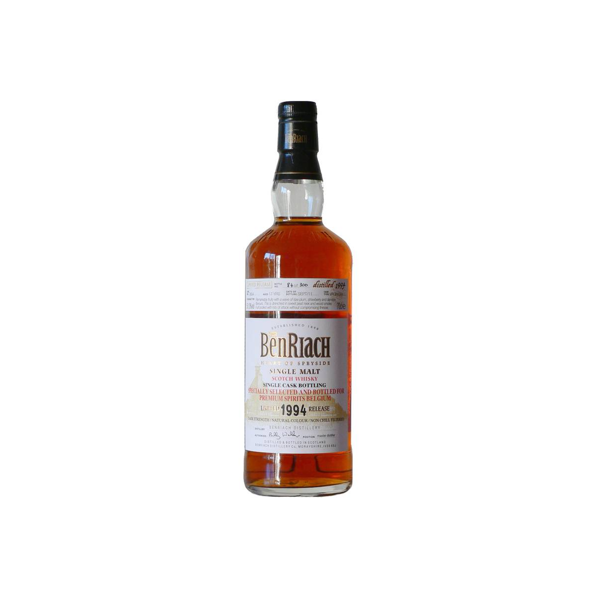 BenRiach Individual Cask Bottling 1994 17 Years Single Malt Whisky