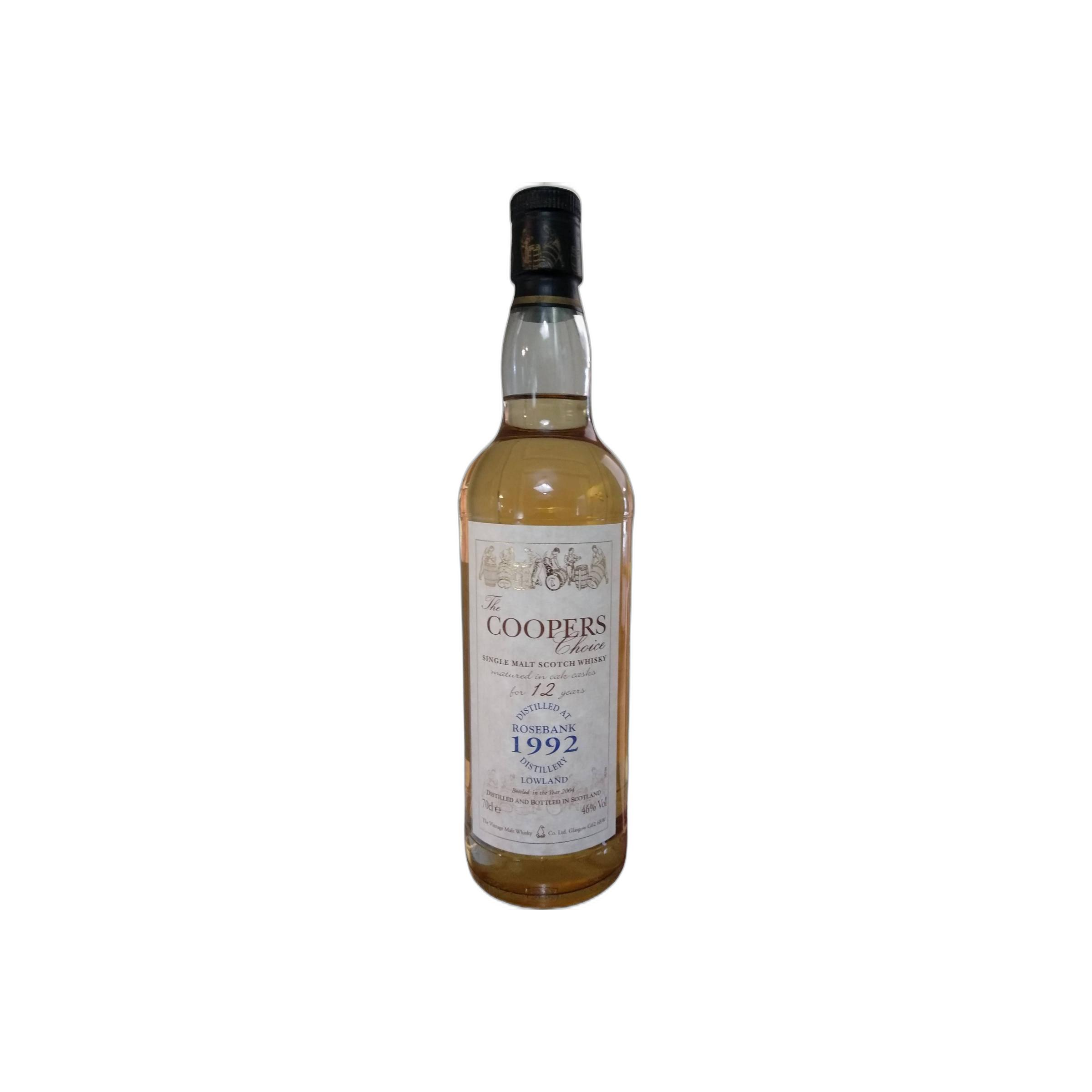 Rosebank The Cooper's Choice 1992 12 Years Single Malt Whisky
