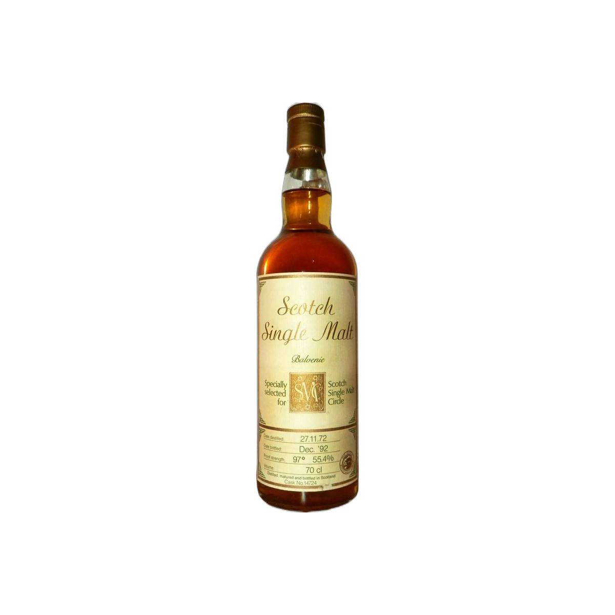 The Balvenie 1972 20 Years Single Malt Whisky