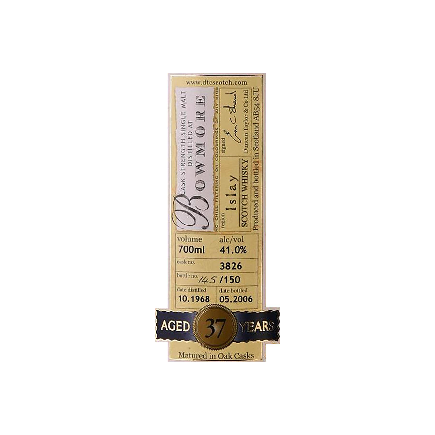 Bowmore Rare Auld 1968 37 Years Single Malt Whisky 3