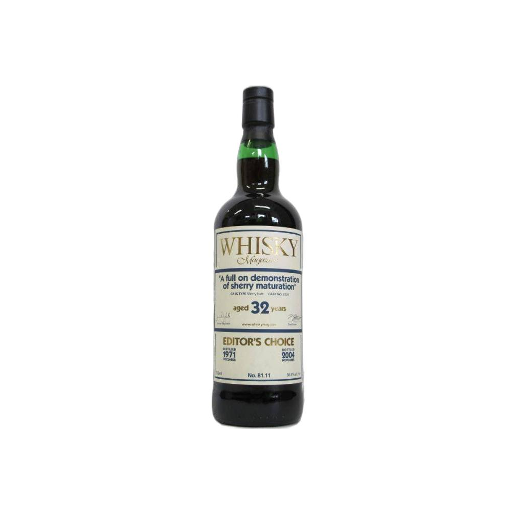 The Scotch Malt Whisky Society 1971 32 Years Single Malt Whisky