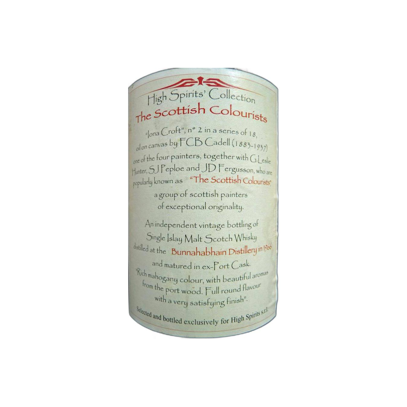 Bunnahabhain 1966 35 Years Single Malt Whisky 3