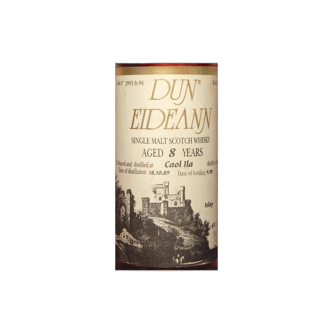Caol Ila 1989 8 Years Single Malt Whisky