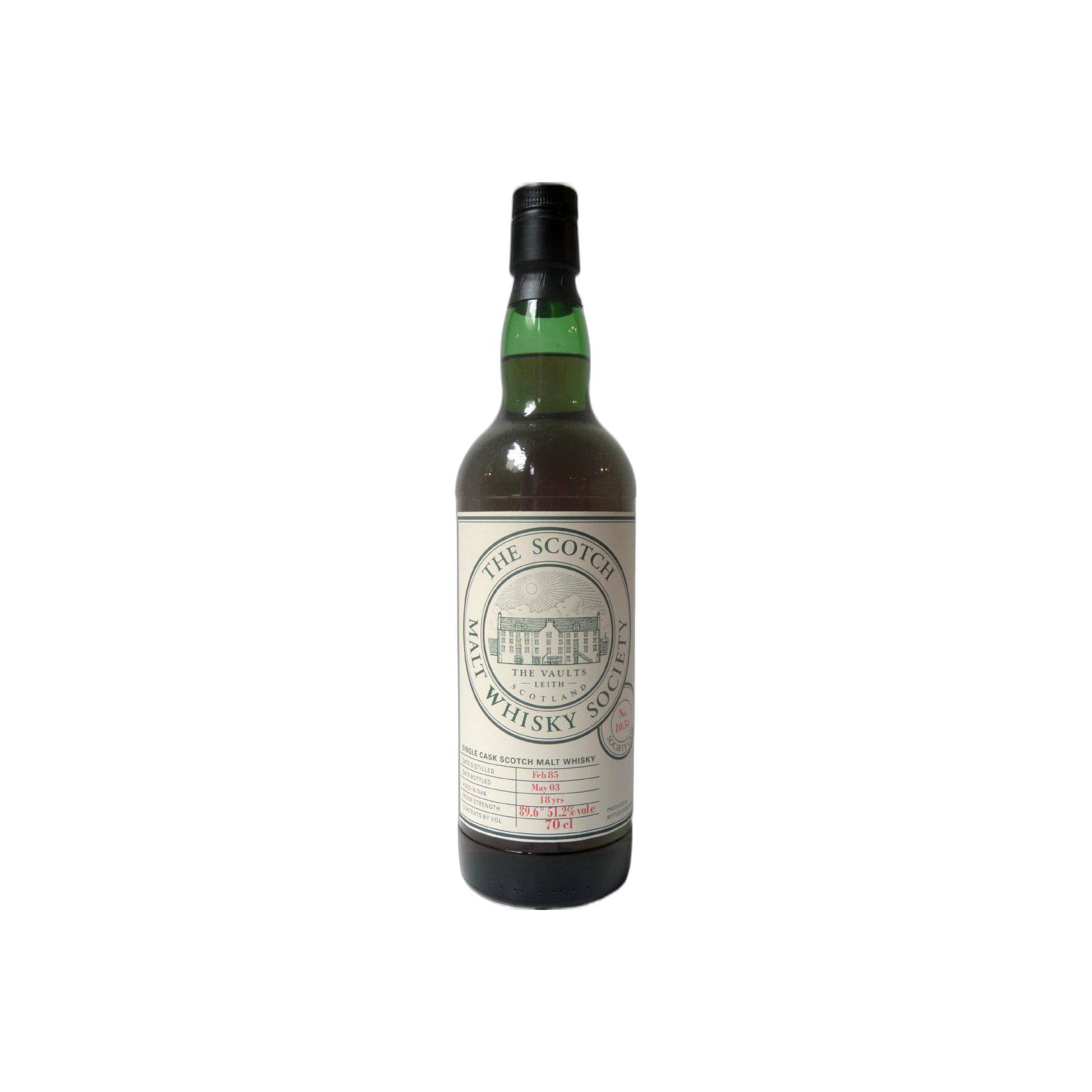 The Scotch Malt Whisky Society 1985 18 Years Single Malt Whisky