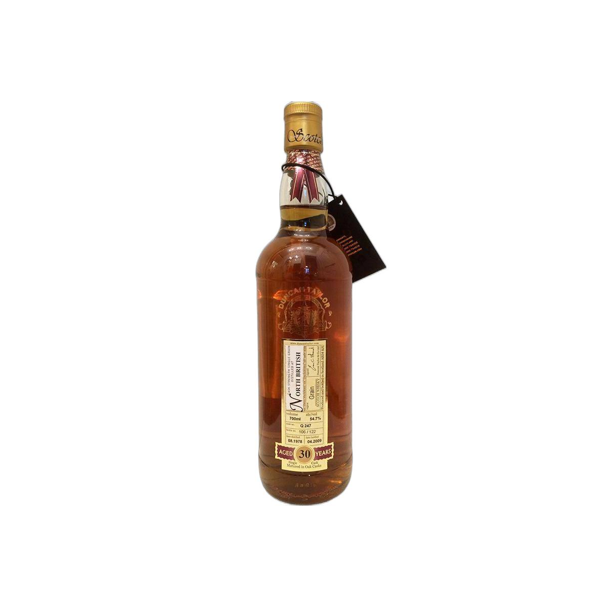 North British Rare Auld 1978 30 Years Single Grain Whisky