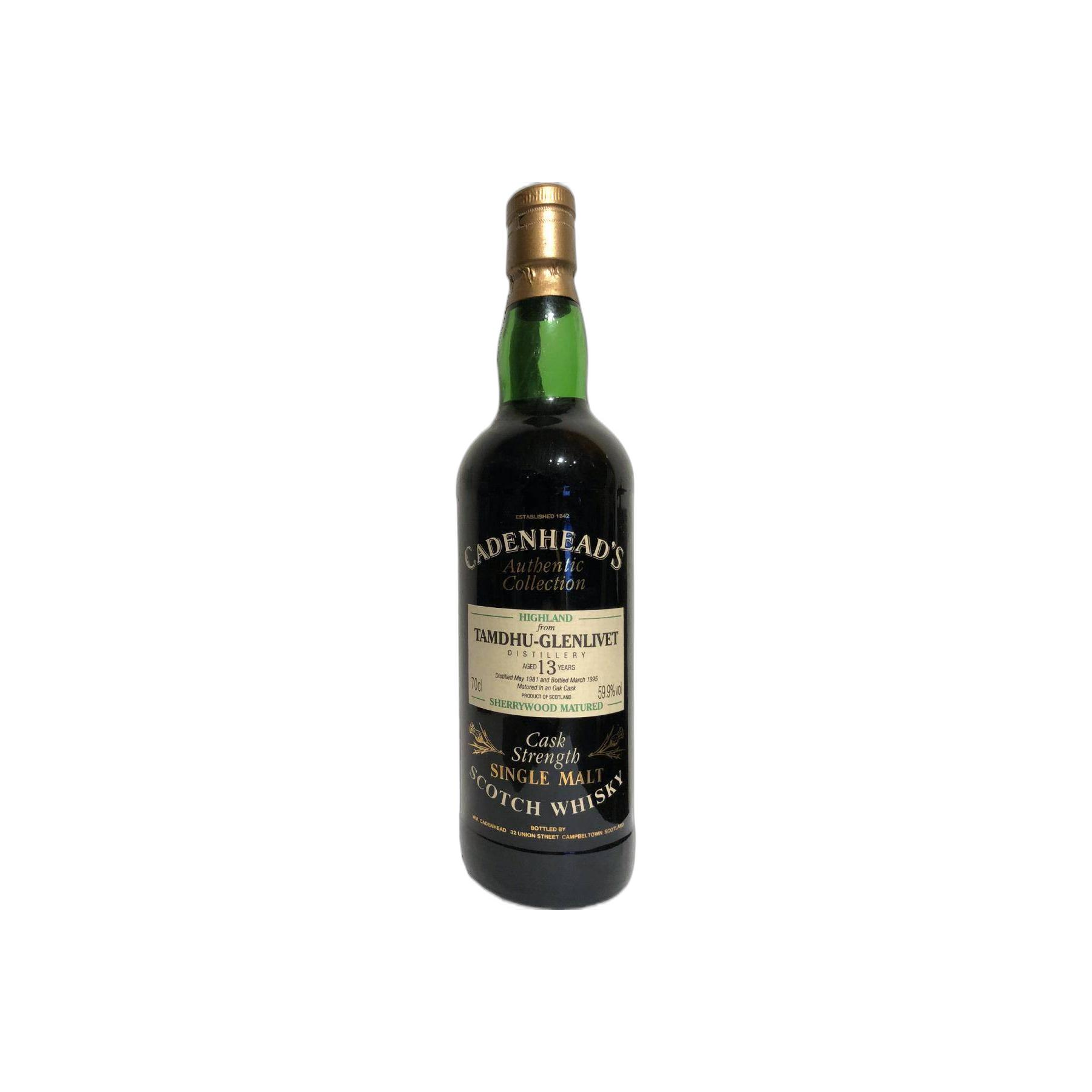 Tamdhu Authentic Collection 1981 13 Years Single Malt Whisky