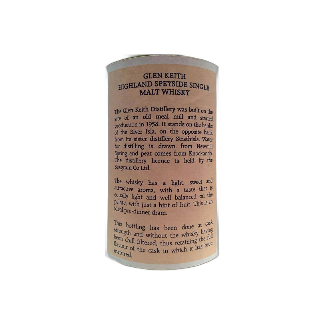 Glen Keith 21 Years Single Malt Whisky 3