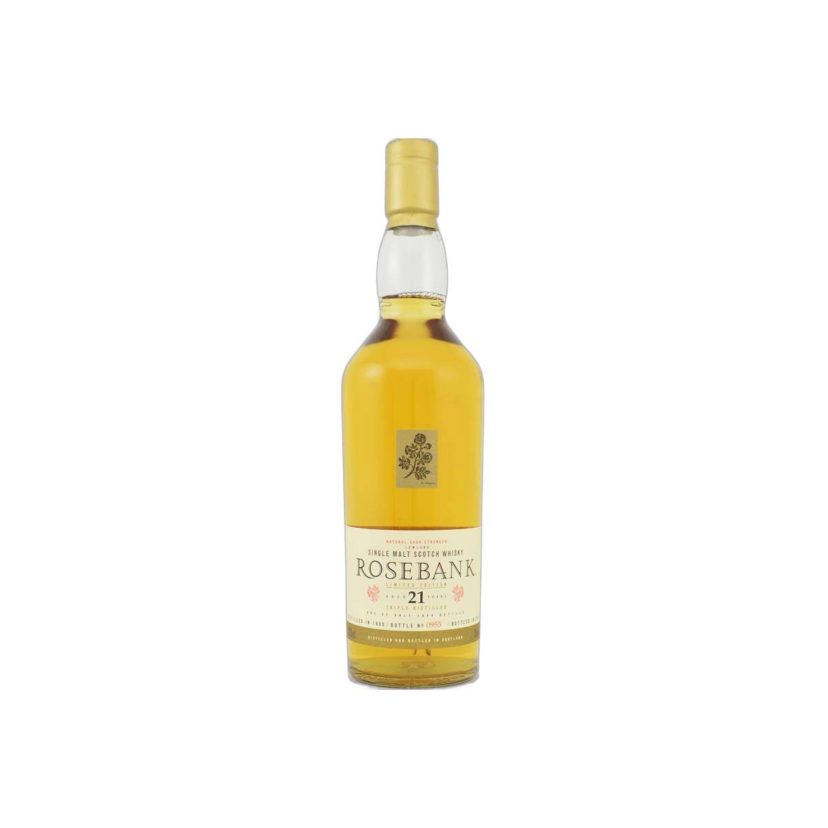 Rosebank 1990 21 Years Single Malt Whisky