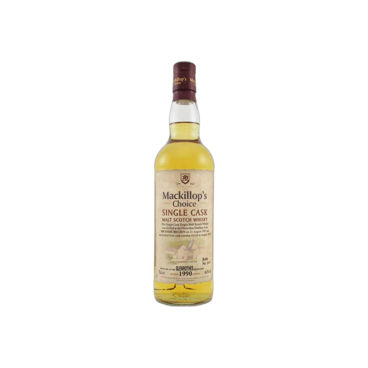 The Glenrothes Single Cask 1990 19 Years Single Malt Whisky