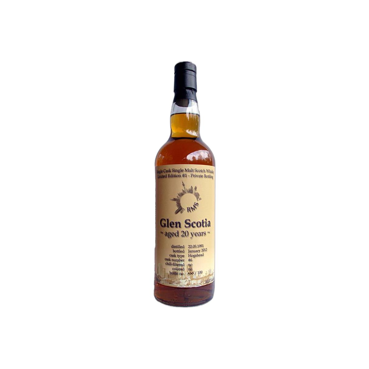 Glen Scotia 1991 20 Years Single Malt Whisky