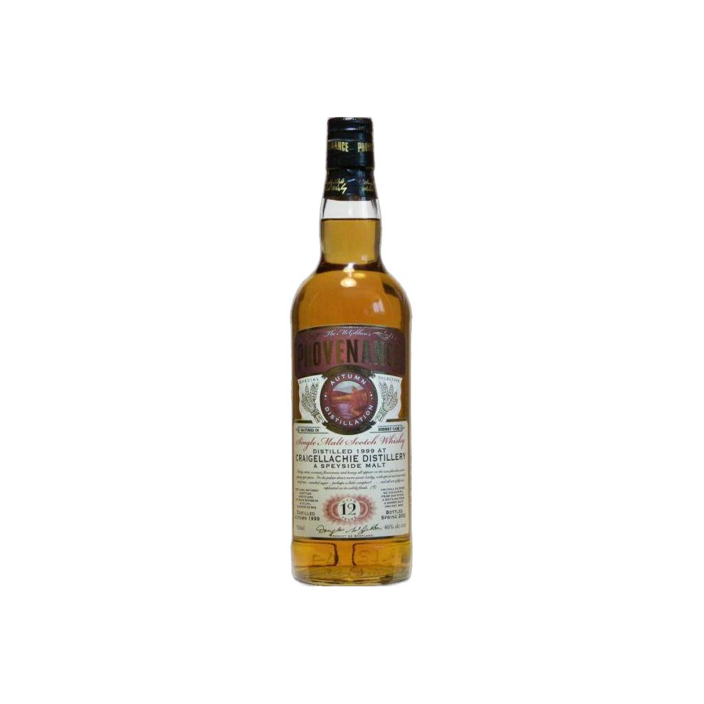 Craigellachie McGibbon's Provenance 1999 12 Years Single Malt Whisky