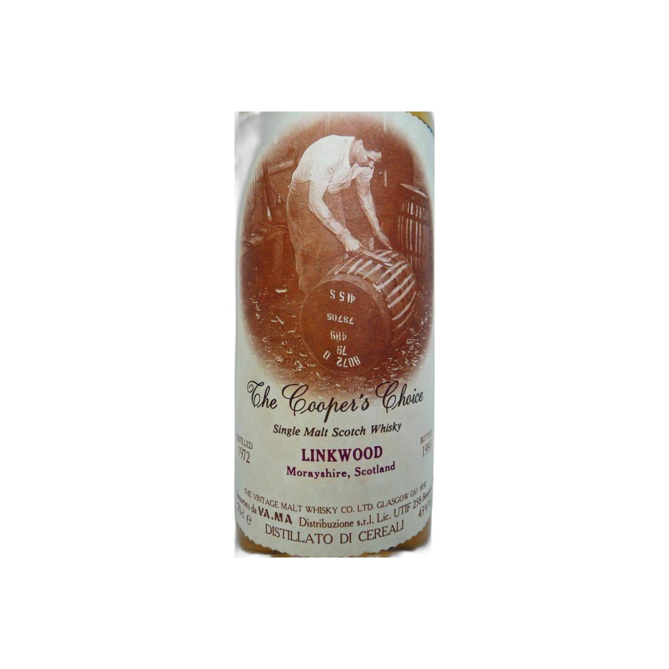 Linkwood The Cooper's Choice 1972 21 Years Single Malt Whisky 2